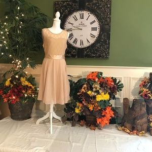 Shirt lace chiffon Casual bridesmaid party dress